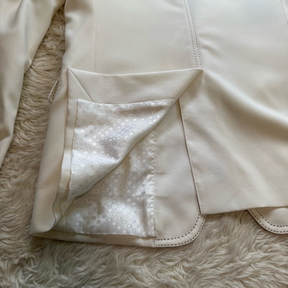 Dolce & Gabbana Men's White Cream Sicilia Single Breasted Blazer - Size 36 US - Picture 13 of 16